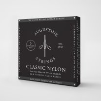 Augustine Classic NT Black LT Classical Guitar Strings 3-Pack