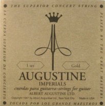 Augustine Imperial Gold MT Classical Guitar Strings, Full Set
