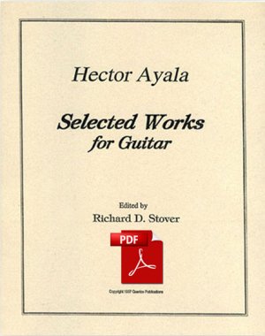 Ayala | Selected Works for Guitar ed. Rico Stover | PDF Download