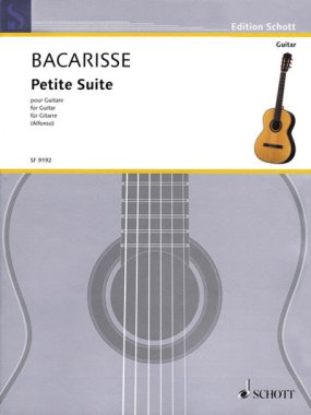 Bacarisse | Petite Suite for Guitar (Alfonso) for solo guitar