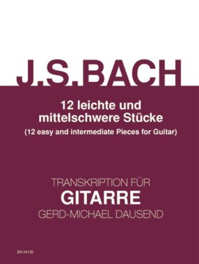 Bach | 12 Easy and Intermediate Pieces