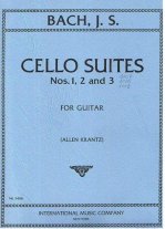 Bach | 3 Cello Suites for solo guitar arr. Krantz