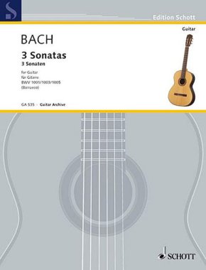 Bach | 3 Sonatas for solo guitar