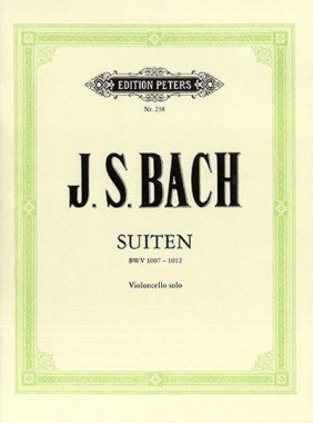 Bach | 6 Suites (Suiten) BWV 1007 - 1012 for violoncello solo