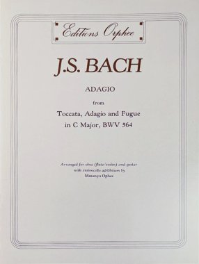 Bach | Adagio… arr. by Matanya Ophee for oboe and guitar