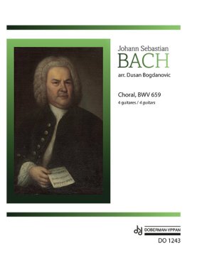 Bach | Choral, BWV 659 for 4 guitars