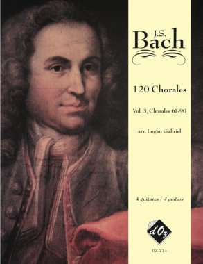 Bach | Chorales, Volume 3 (Nos 61-90) for 4 guitars