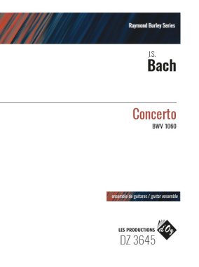 Bach | Concerto BWV 1060 for guitar ensemble