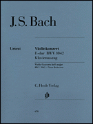 Bach | Concerto for Violin and Orchestra in E Major BWV 1042