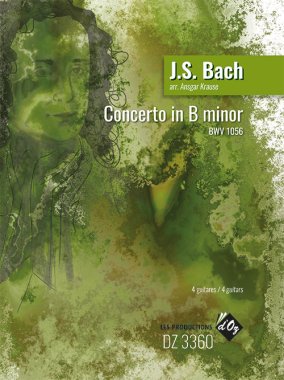 Bach | Concerto in B minor BWV 1056 for 4 guitars