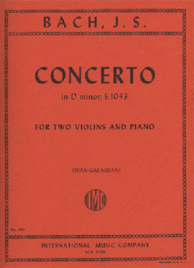 Bach | Concerto in D minor, S. 1043 for two violins and piano