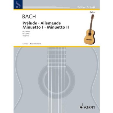 Bach | Different Pieces Vol. 1 for solo guitar