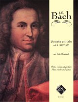 Bach | Six Sonates En Trio, Vol. I, Bwv 525 for guitar, flute & violin