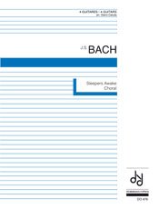 Bach | Sleepers Awake and Choral for 4 guitars