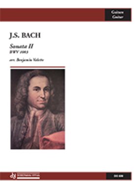 Bach | Sonata II, BWV 1003 arr. Valette for solo guitar