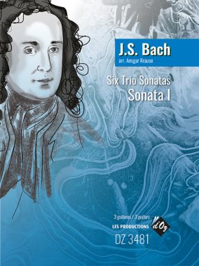 Bach arr. by Krause | Six Trio Sonatas, Sonata I for 3 guitars