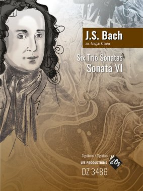 Bach arr. by Krause | Six Trio Sonatas, Sonata VI for 3 guitars