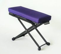 Bark River Comfort Cushion for Guitar Footrests, Deep Purple