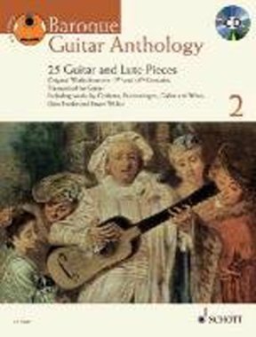 Baroque Guitar Anthology 2 arr. by Franke and Willis with CD