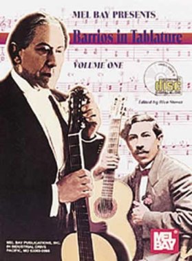 Barrios | Barrios in Tablature, Volume 1 for solo guitar