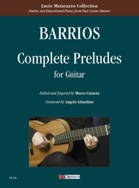 Barrios | Complete Preludes for Guitar for solo guitar