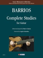 Barrios | Complete Studies for Guitar for solo guitar