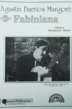 Barrios | Fabiniana for solo guitar
