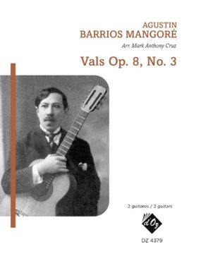 Barrios | Vals Op. 8, No. 3 for 2 guitars