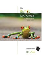 Bartok | For Children, 32 Selected Pieces for 2 guitars