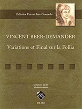 Beer-Demander | Variations et Final sur la Follia - plectrum orchestra