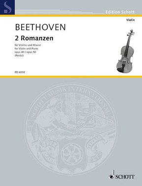 Beethoven | 2 Romances: G Major/F Major, Op. 40 & 50 violin and pno