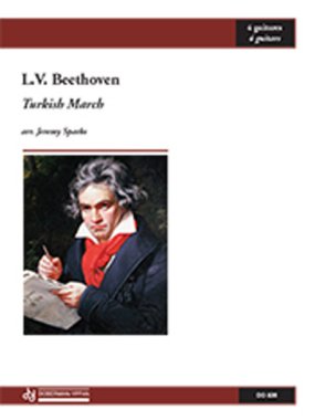 Beethoven | Turkish March for 4 guitars