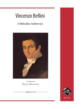 Bellini | 3 Melodies Italiennes for guitar and vocals