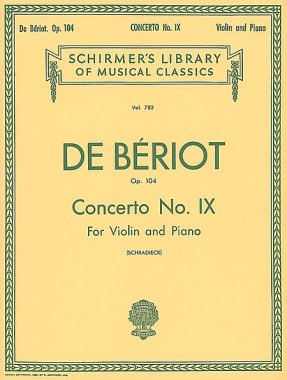Beriot | Concerto No. 9 in A Minor, Op. 104 for violin and pno rdn