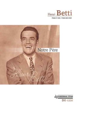 Betti | Notre Pere for voice and piano