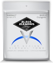 Black Diamond N400MCY-37 Stainless Steel Electric Bass Strings 45-105