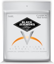 Black Diamond Tie End Classical Strings LT N68L, Full Set