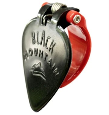 Black Mountain Spring Loaded Thumb Pick, Red Heavy