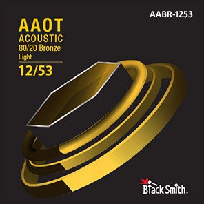 BlackSmith Strings Acoustic Coated 80/20 Bronze, Light 12-53