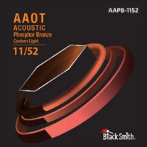 BlackSmith Strings Acoustic Coated Phosphor Bronze, Custom Light, 11-52
