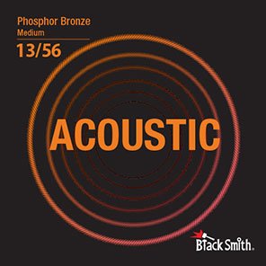 BlackSmith Strings Acoustic Phosphor Bronze, Medium, 13-56