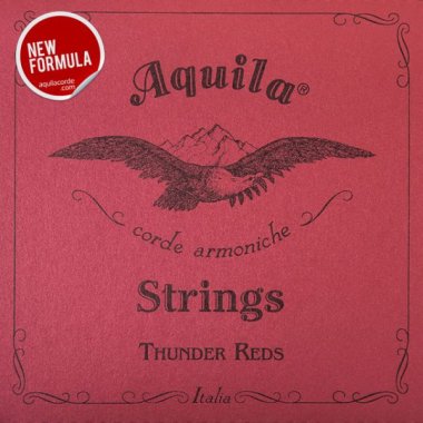 Blemished Sale Item | Aquila ThunderRed 4 String Bass Ukulele Strings 91U