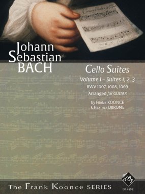 Blemished Sale Item | Bach arr by Koonce & DeRome | Cello Suites No. 1, 2, 3 for solo guitar