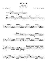 Blemished Sale Item | Bach arr by Koonce & DeRome | Cello Suites No. 1, 2, 3 for solo guitar