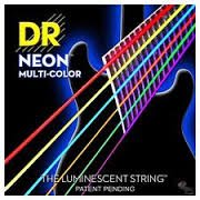 Blemished Sale Item | DR Hi-Def MULTI K3 Neon Luminescent Electric Bass NMCB6-30 (30-125)