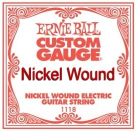Blemished Sale Item | Ernie Ball 1156 Nickel Wound Electric Guitar .056 Single String
