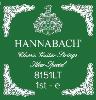 Blemished Sale Item | Hannabach Silver Special 8151LT - 1st string (e) Low Tension