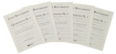 Boccherini | Quintet No. 1 in Dm G445 (parts) for guitar & str quartet