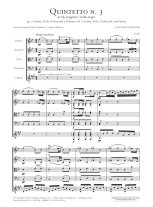 Boccherini | Quintet No. 3 in Bb G447 (score) for guitar & str quartet