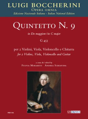 Boccherini | Quintet No. 9 in C G453 (score) for guitar & str quartet